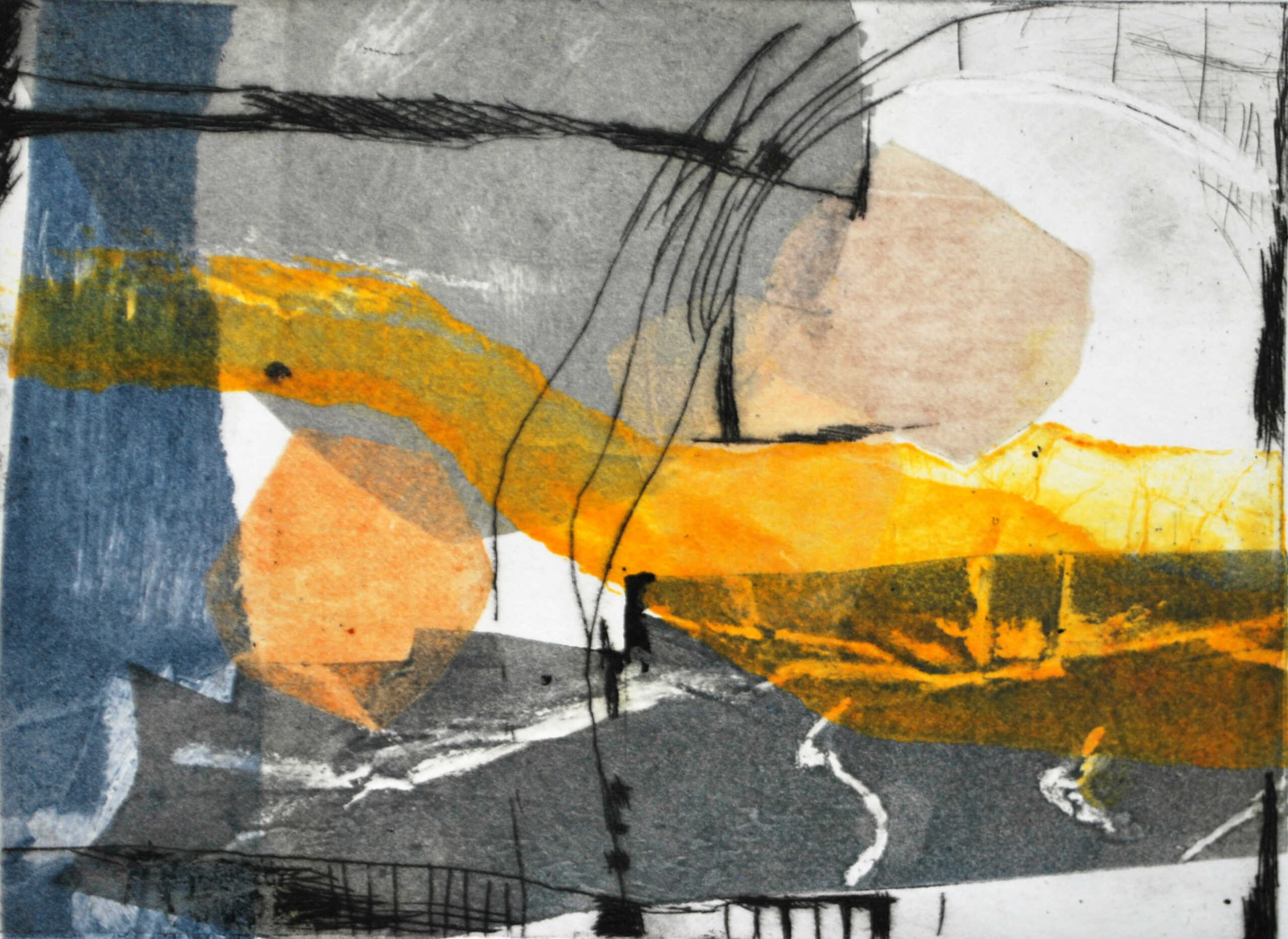 2023 ÜBERBRÜCKEN 11 x 15 cm 5-Farben-Tiefdruck