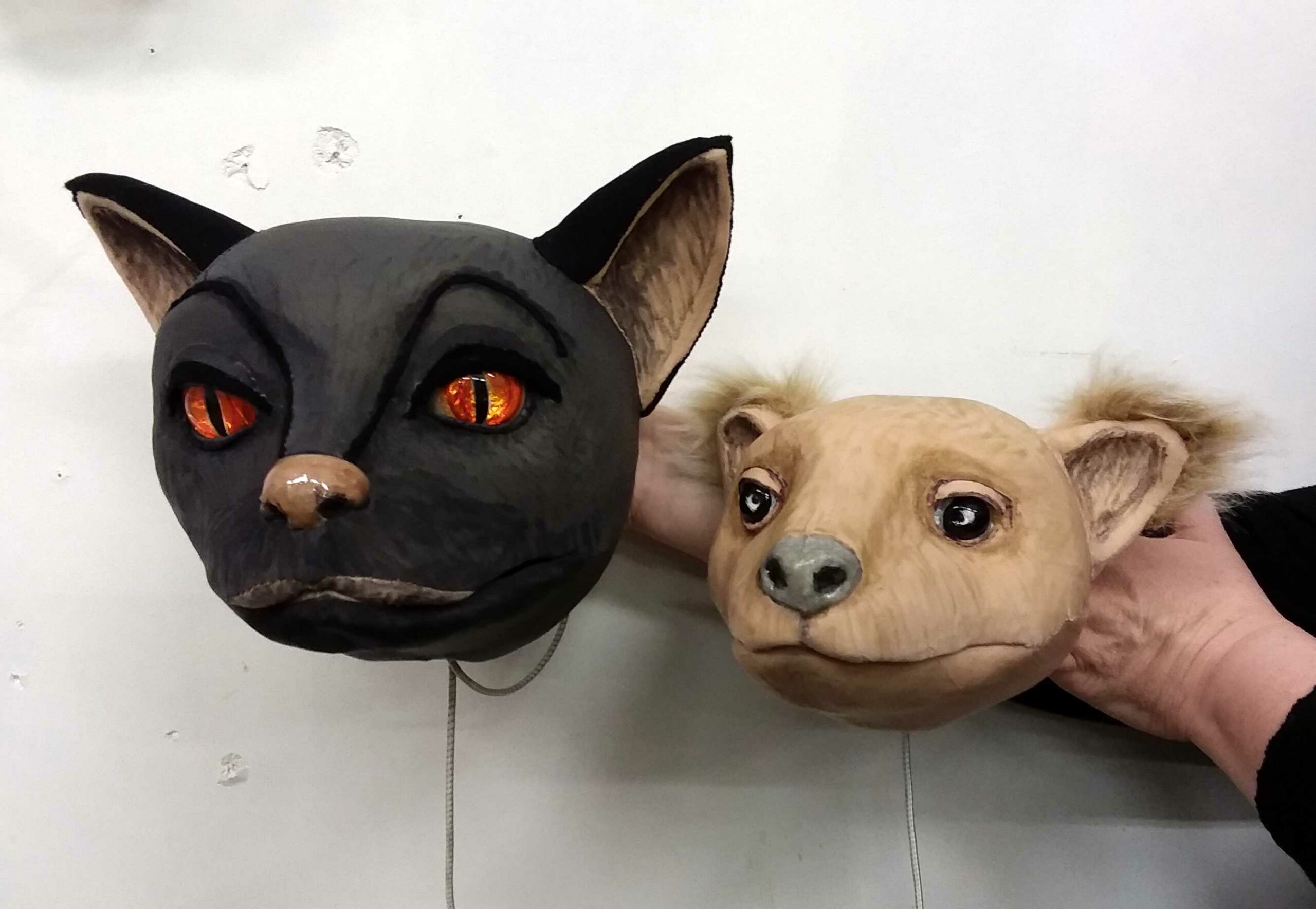 Klappmaulpuppen für ein Szenenstudium | 2016