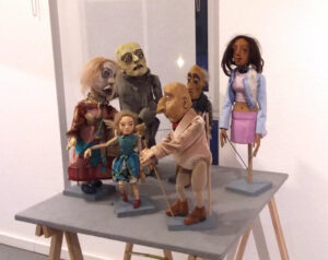 Klappmaulpuppen | 2017 | Ausstellung Galerie Kunstflügel