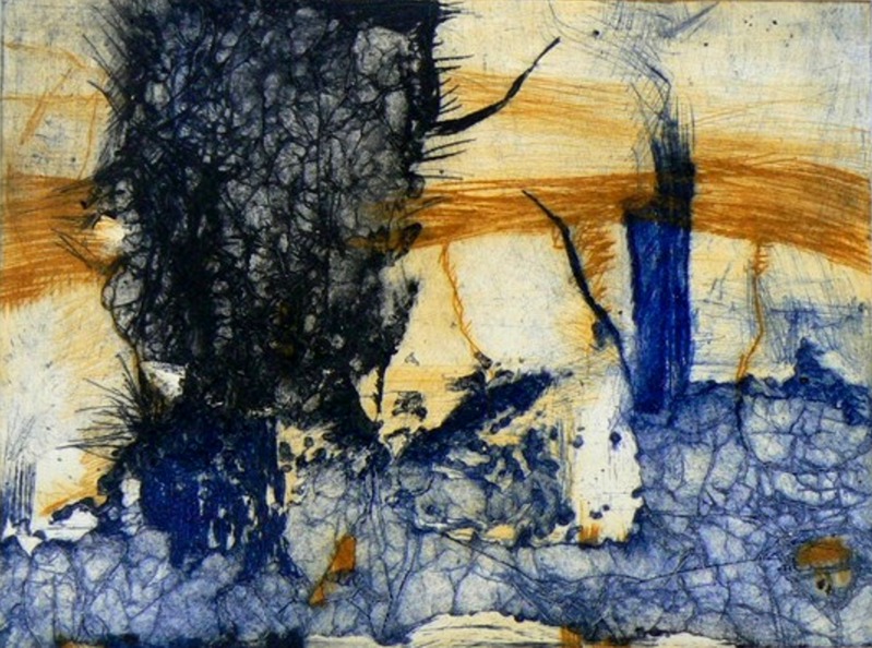 Dialog II, 2006 | 3-Farben-Tiefdruck | 25 x 32cm