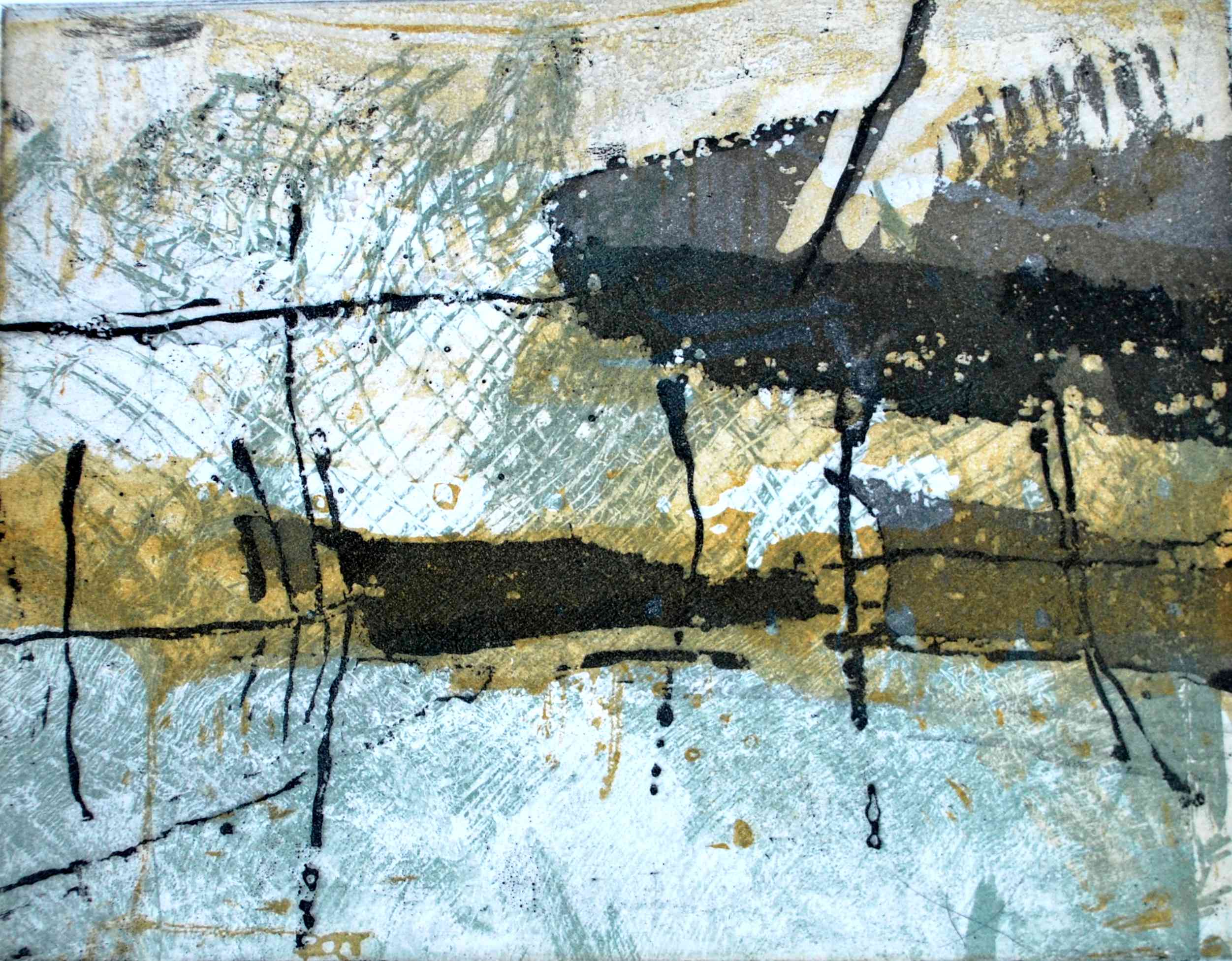 Geh Du voran, 2016 | 3-Farben-Tiefdruck | 25 x 32cm
